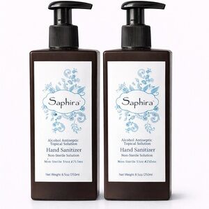 Brown Hand Sanitizer Set